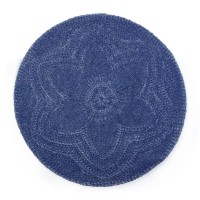 LUGAR AMERIC CROCHE FLOR AZUL 6516